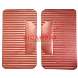 Bordeaux Red Inner Door Panel Set - Classic Fiat 500L - Interior Parts and Trim