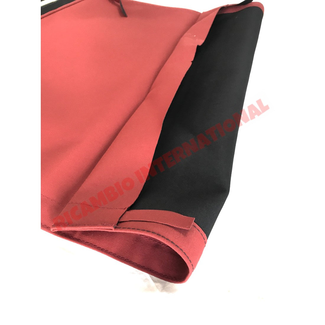 Bordeaux Red MOHAIR LONG Sunroof Cover - Classic Fiat 500 - Classic Fiat 500 Parts & Spares