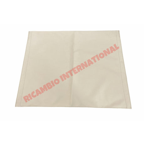 Bordeaux Red MOHAIR SHORT Sunroof Cover - Classic Fiat 500 126 - Sunroof