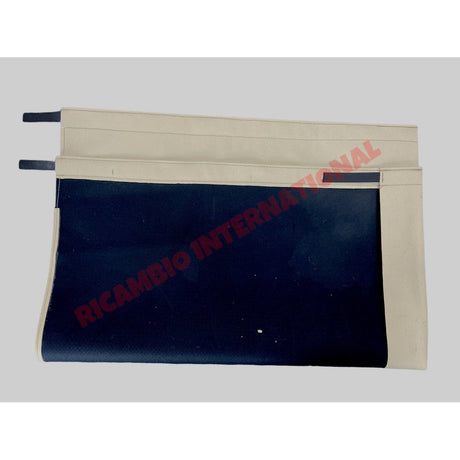 Bordeaux Red MOHAIR SHORT Sunroof Cover - Classic Fiat 500 126 - Sunroof