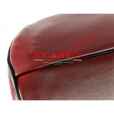 Bordeaux Red Seat Covers Set - Classic Fiat 500 F - Seat Covers - Padding and Seat Spring