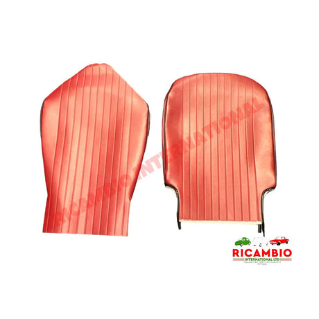 Bordeaux Red Seat Covers Set - Classic Fiat 500L - Seat Covers - Padding and Seat Spring