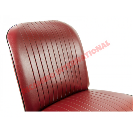 Bordeaux Red Seat Covers Set - Classic Fiat 500L - Seat Covers - Padding and Seat Spring