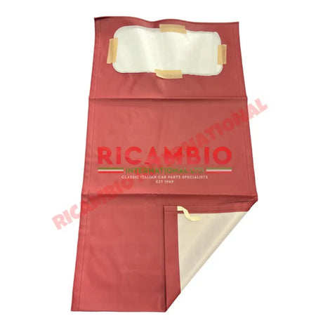 Bordeaux Red Sunroof Canvas (LONG ROOF) - Classic Fiat 500 - Fiat 500 N/D Long Sunroof Canvas