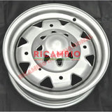 Borrani Steel Wheel Kit (4J x 12’’) - Classic Fiat 500 126 - Wheels - Tyres & Tubes