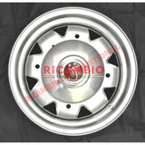 Borrani Steel Wheel Kit (4J x 12’’) - Classic Fiat 500 126 - Wheels - Tyres & Tubes