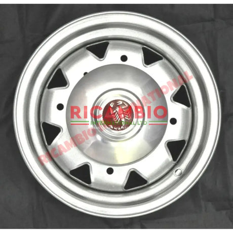 Borrani Steel Wheel Kit (4J x 12’’) - Classic Fiat 500 126 - Wheels - Tyres & Tubes