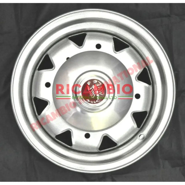 Borrani Steel Wheel Kit (4J x 12’’) - Classic Fiat 500 126 - Wheels - Tyres & Tubes