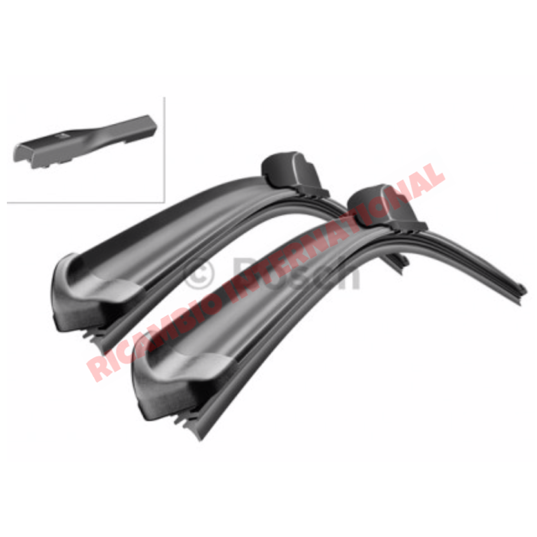 BOSCH Front Wiper Aero Blade Kit - New Fiat 500 - Wiper Blades