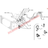 Bottom Radiator Hose - Classic Fiat Panda - Heating and Cooling