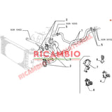 Bottom Radiator Hose - Classic Fiat Panda - Heating and Cooling