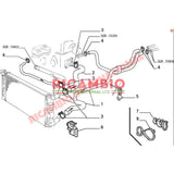 Bottom Radiator Hose - Classic Fiat Panda - Heating and Cooling