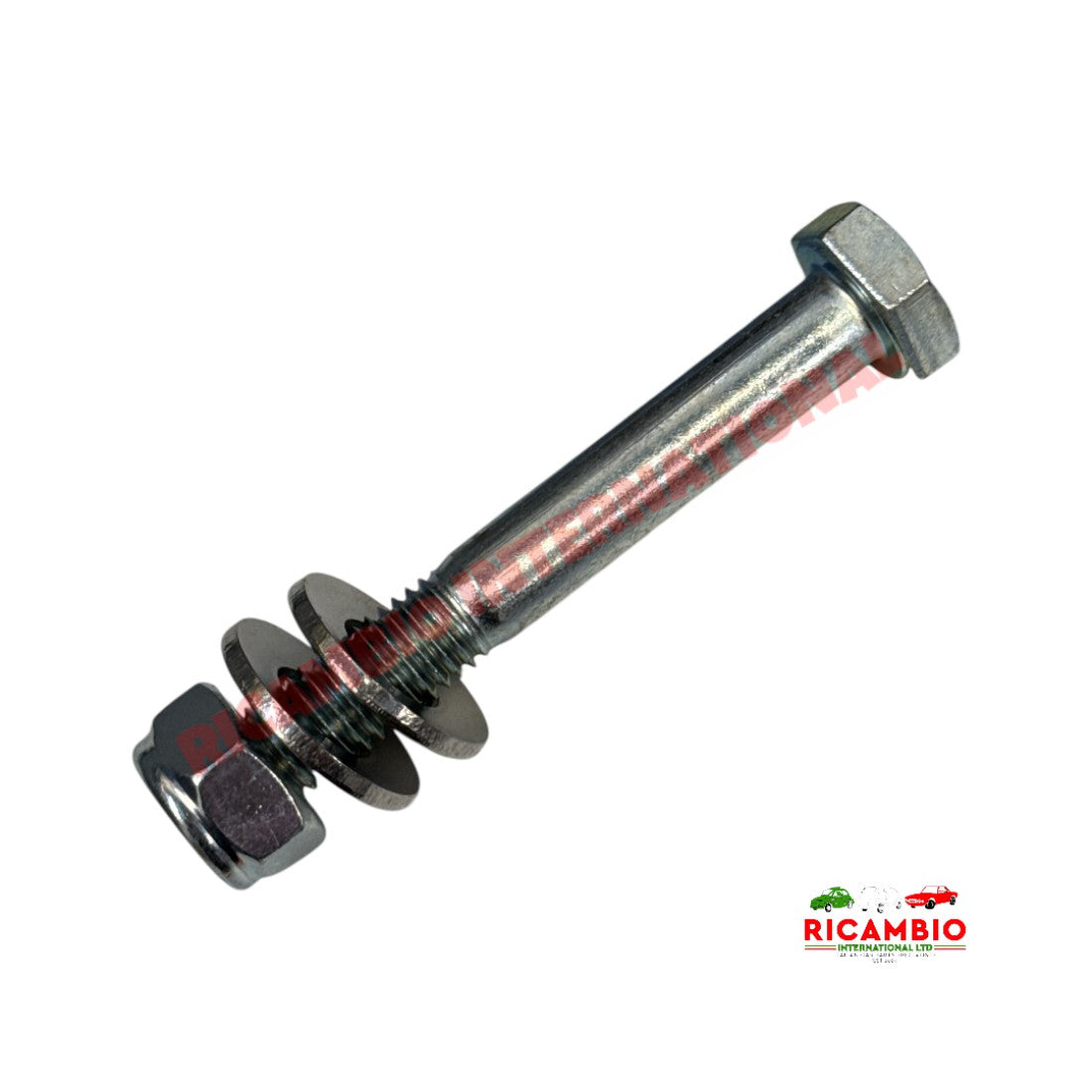 Bottom Stub Axles Bolt,Washers & Nut - Classic Fiat 500 126 600,850 - Steering