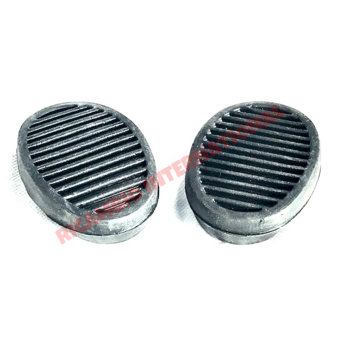 Brake & Clutch Pedal Rubber Kit - Lancia Fulvia - Lancia Fulvia