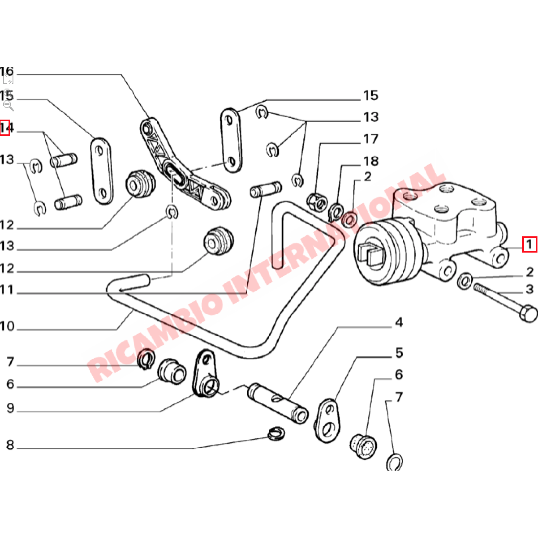 Brake Compensator Valve - Lancia Delta Thema - Brakes