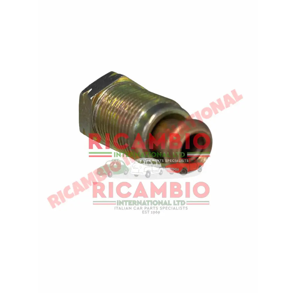 Brake Fluid Reservoir to Master Cylinder Copper Pipe & Union - Fiat 600 750 - Brake Parts and Components