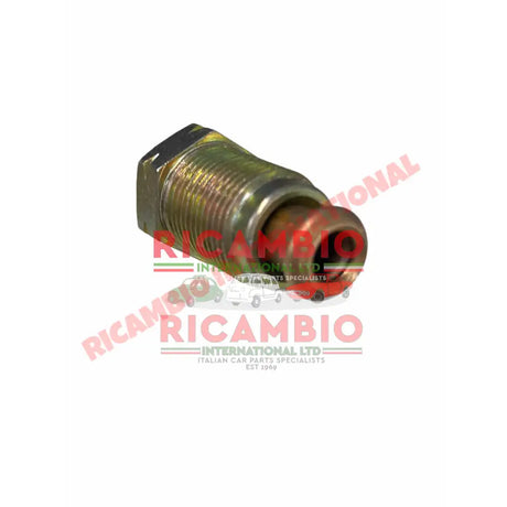 Brake Fluid Reservoir to Master Cylinder Copper Pipe & Union - Fiat 600 750 - Brake Parts and Components