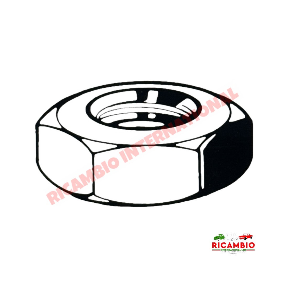 Brake Hose Nut - Fiat,Lancia,Autobianchi