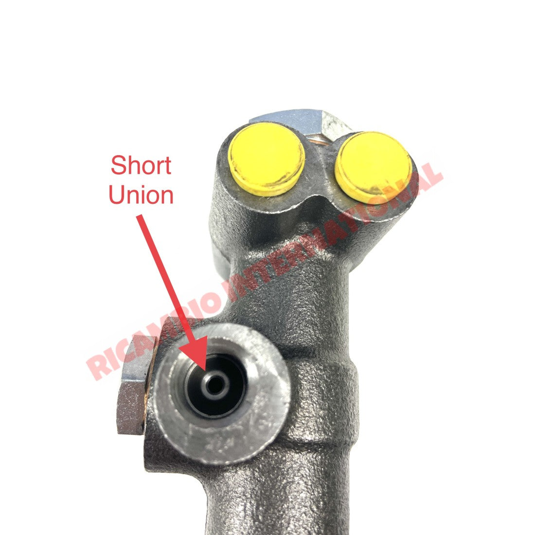 Brake Master Cylinder (SHORT UNION) - Classic Fiat 500 - Hydraulic & Related Parts