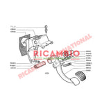 Brake Pedal Bush Kit (2 piece) - Classic Fiat 500 - Mechanical & Related Parts