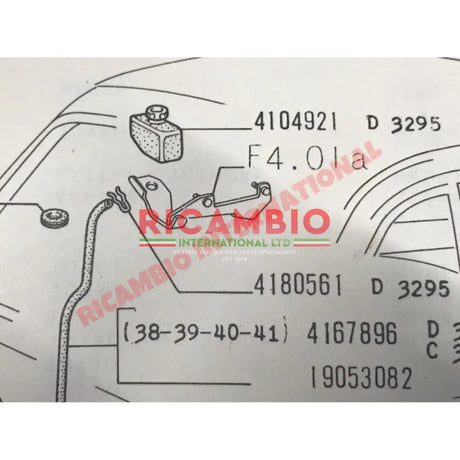 Brake Reservoir Clip - Classic Fiat 500 - Brakes