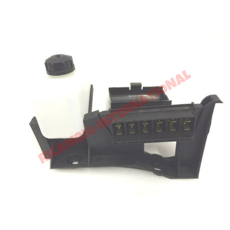 Brake Reservoir & Fuse Box Holder Bracket - Classic Fiat 500 - Hydraulic & Related Parts