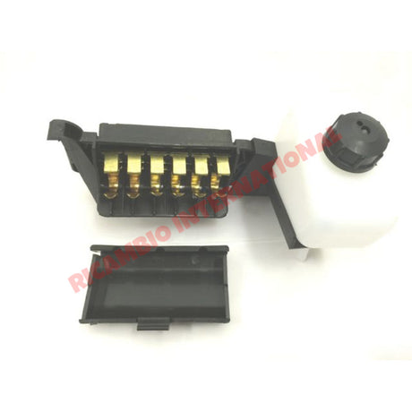 Brake Reservoir & Fuse Box Holder Bracket - Classic Fiat 500 - Hydraulic & Related Parts