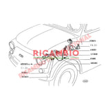 Brake Reservoir & Fuse Box Holder Bracket - Classic Fiat 500 - Hydraulic & Related Parts