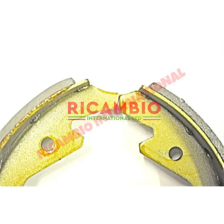 Brake Shoe Kit (LONG LUG) - Classic Fiat 500 600 850 - Brake Parts and Components