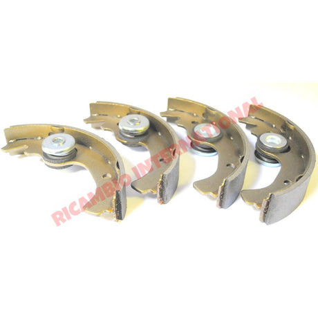 Brake Shoe Kit (OVERSIZED 0.5mm) - Classic Fiat 500 126 - Brakes