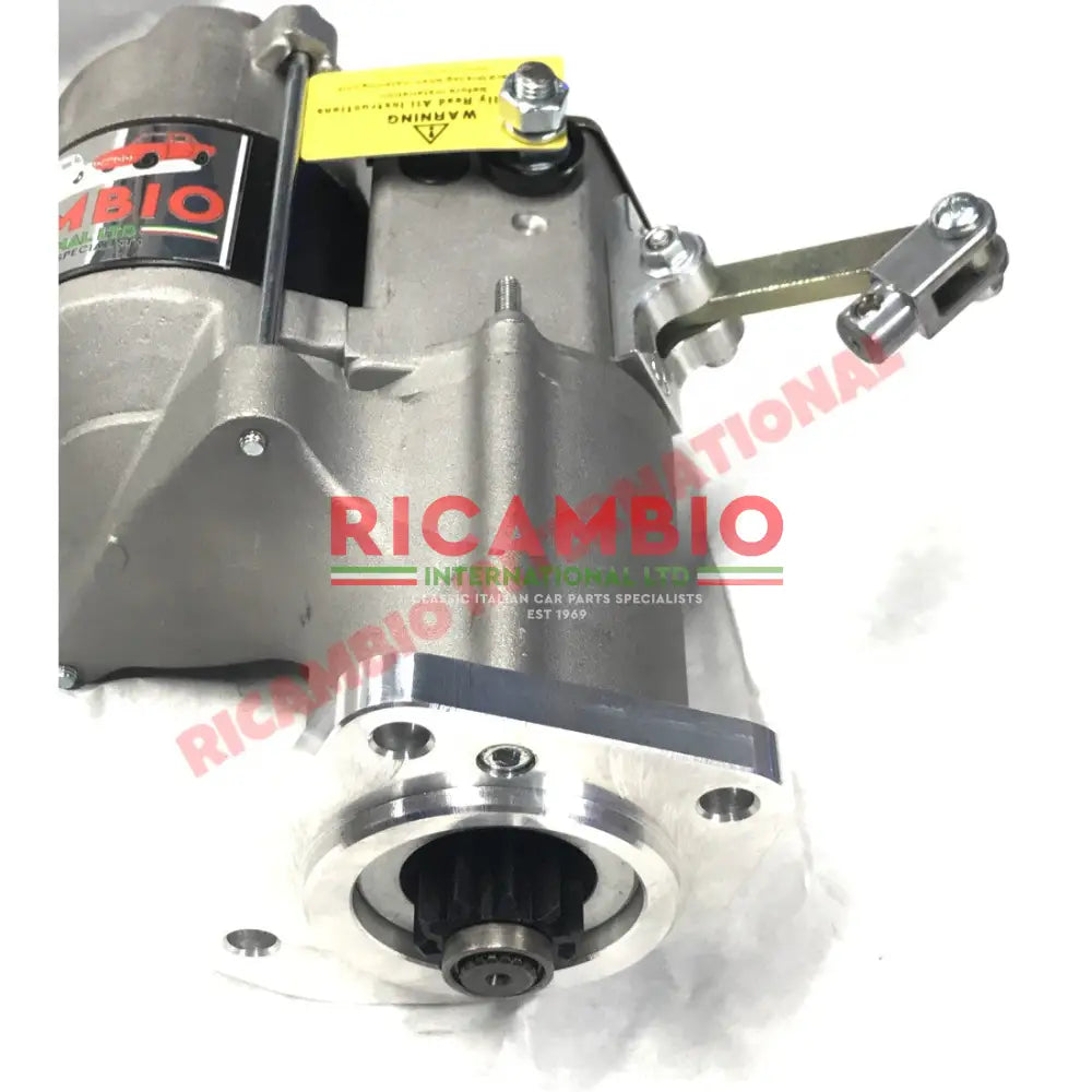 Brand New High Power Starter Motor - Classic Fiat 500 - Classic Fiat 500 Parts & Spares