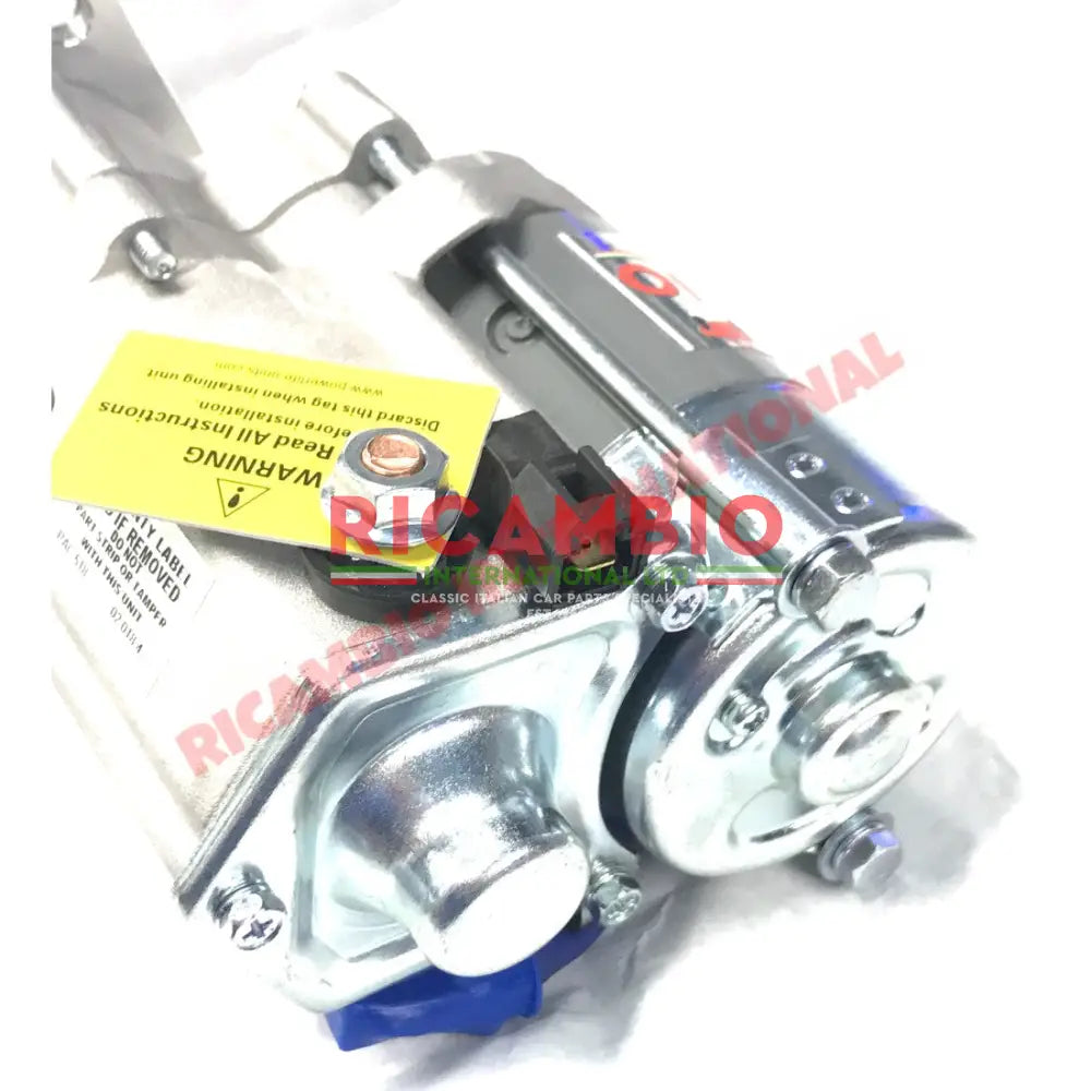 Brand New High Power Starter Motor - Fiat 1100 - Reconditioned & Related Items