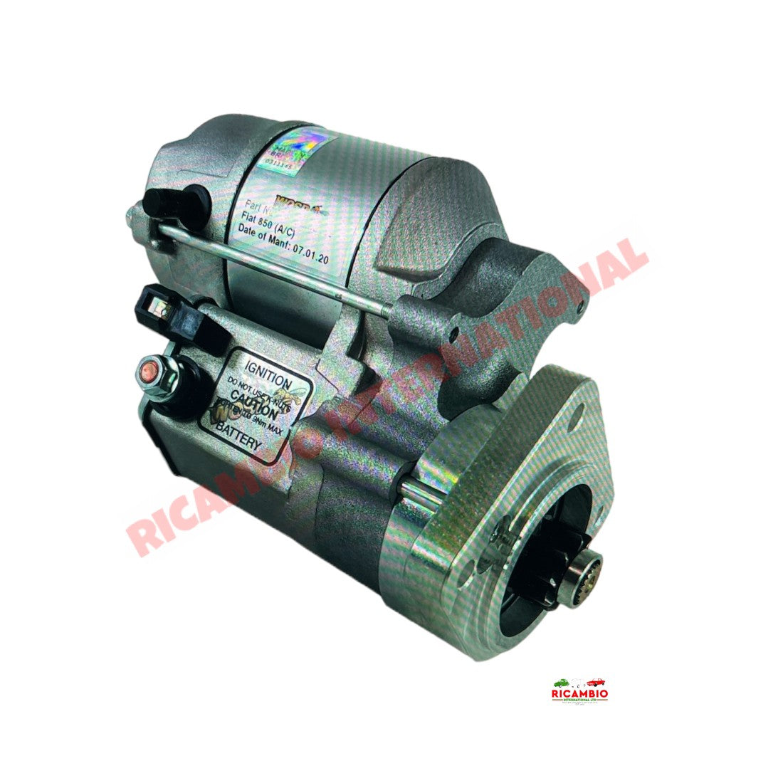 Brand New High Power Starter Motor - Fiat 850 850T & 900T/E - Reconditioned Parts