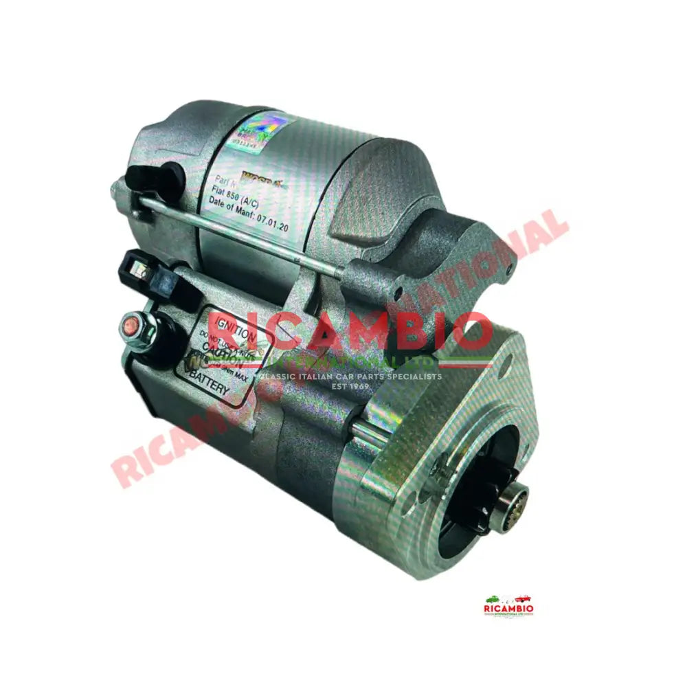 Brand New High Power Starter Motor - Fiat 850 850T & 900T/E - Reconditioned Parts