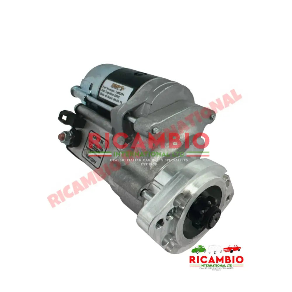 Brand New High Power Starter Motor - Fiat Topolino C - Reconditioned Parts