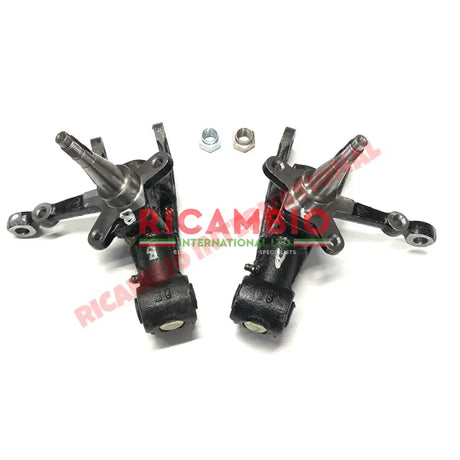 BRAND NEW Modified Stub Axles/Steering Knuckles & Nuts - Fiat 126 - Steering