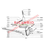 BRAND NEW Modified Stub Axles/Steering Knuckles & Nuts - Fiat 126 - Steering