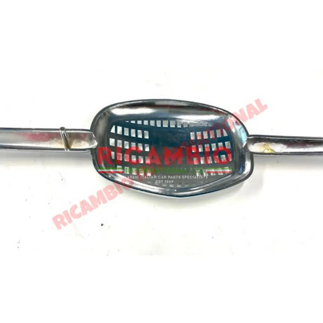 Brand New Shop Soiled Front Fiat 500 Plastic Chrome Badge - Classic Fiat 500 - Interior and Exterior Parts