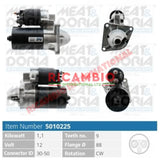 Brand New Starter Motor - Fiat Barchetta,Coupe,Bravo HGT Punto HGT - Engine Parts