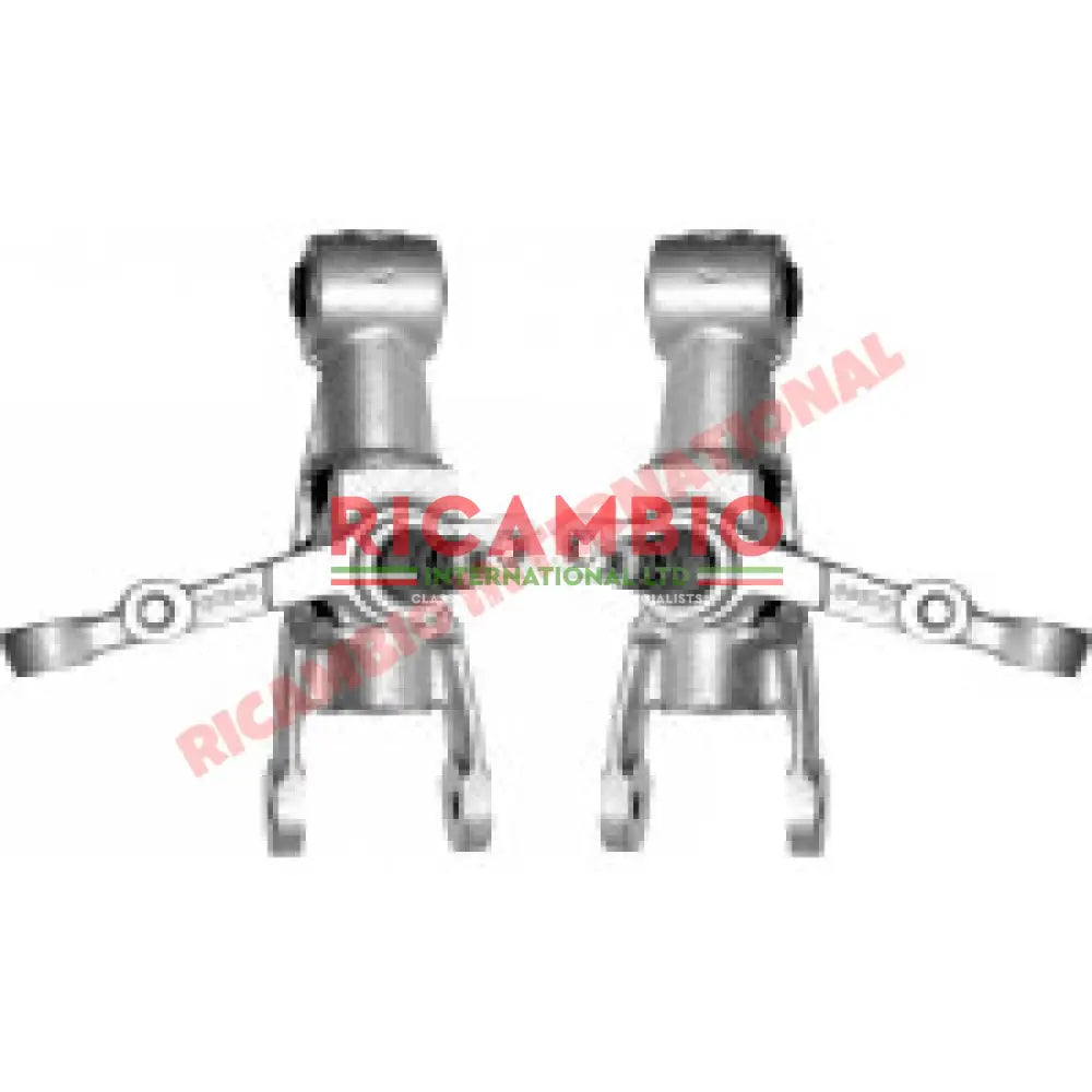 BRAND NEW Stub Axles/Steering Knuckles & Nuts - Classic Fiat 500 & 126 Early - Steering