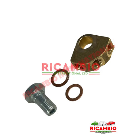 Brass Three Way Brake Joint Kit - Fiat 600 850 1100 plus other applications - Brake Parts & Components