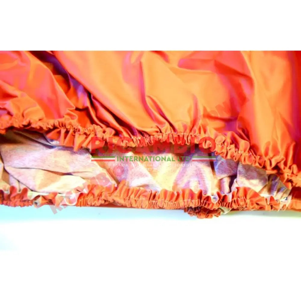 Breathable Waterproof Car Cover in Ferrari Red - Classic Fiat 500 - Outdoor Car Cover