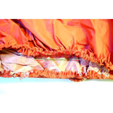 Breathable Waterproof Car Cover in Ferrari Red - Classic Fiat 500 - Outdoor Car Cover