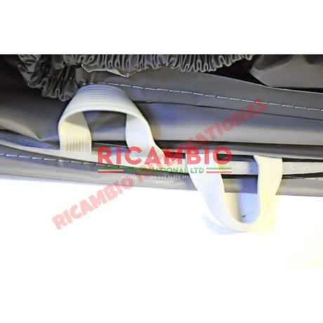 Breathable Waterproof Car Cover in Grey - Fiat 124 Coupe Spider - Tailored Car Cover