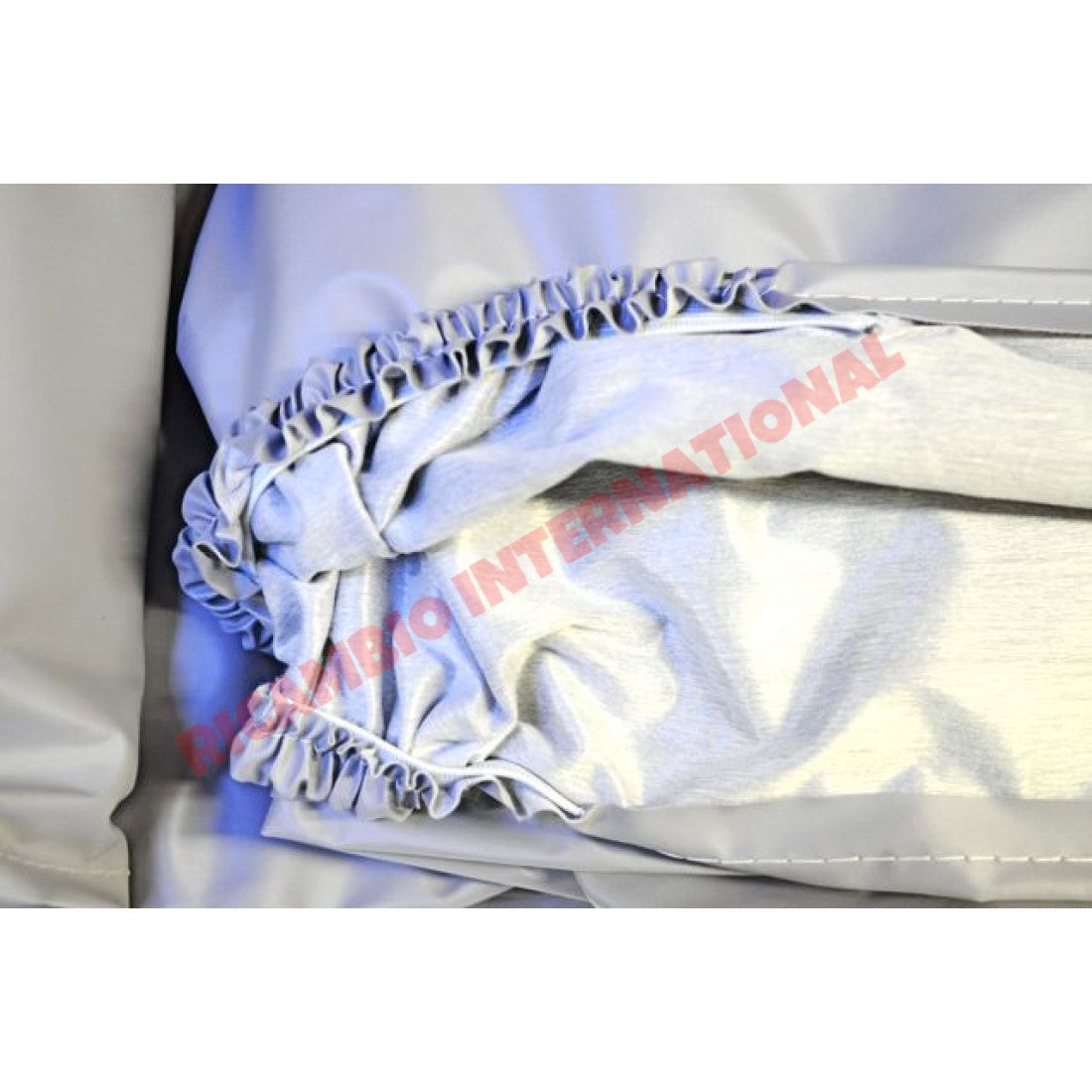 Breathable Waterproof Car Cover in Grey - Fiat 850 Coupe - Front Lamps and Associated Items