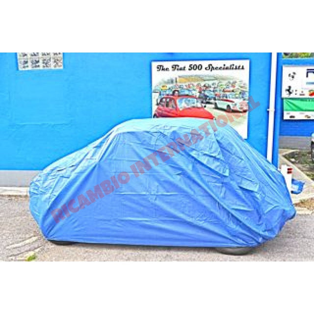 Breathable Waterproof Car Cover in ROYAL BLUE - Classic Fiat 500 126 - Outdoor Car Cover