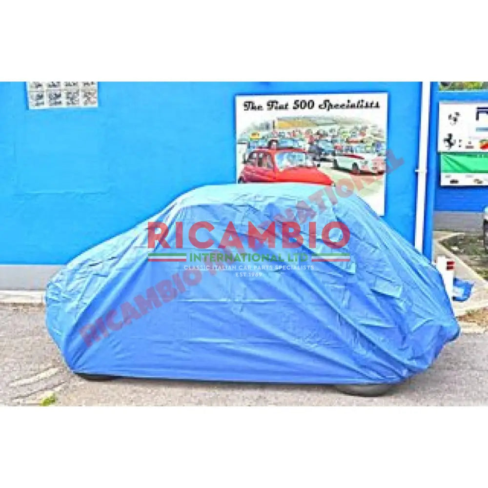 Breathable Waterproof Car Cover in ROYAL BLUE - Classic Fiat 500 126 - Outdoor Car Cover