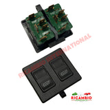 Brown Drivers Twin Electric Window Switch - Lancia Thema - Electrical