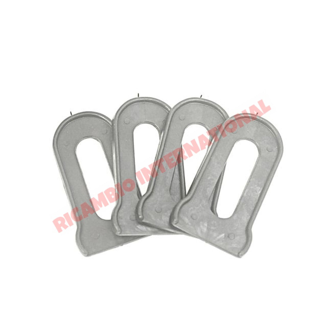 Bumper Bracket Rubber Seal Kit - Classic Fiat 500 126 600 - Gaskets - Seals - Grommets and Rubber Parts