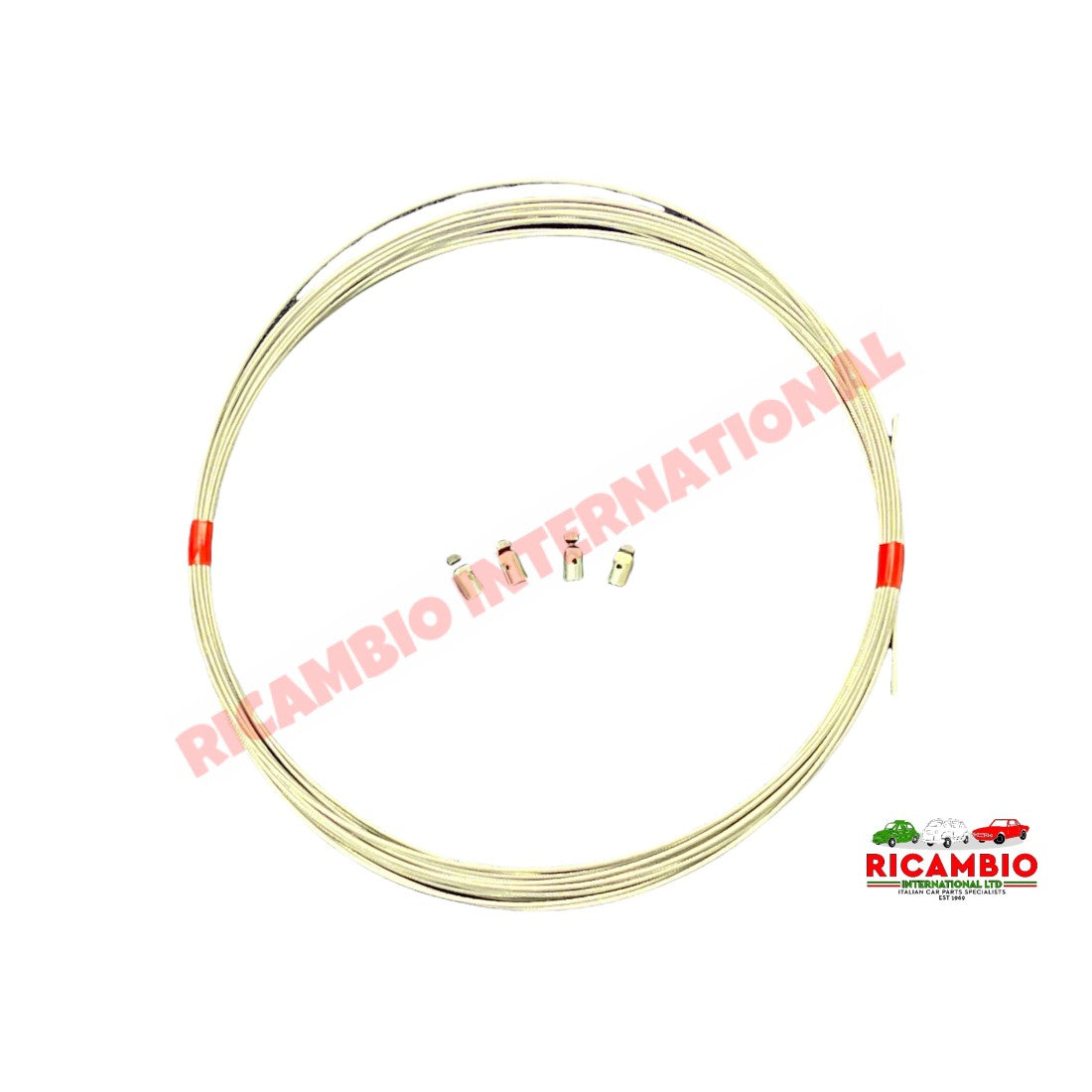 Cable and Nipple Kit - Fiat Lancia Alfa Romeo Autobianchi & others - Cables